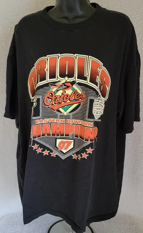 CSA VINTAGE Mens Baltimore Orioles Champions 1997 Shirt Size XL Cover