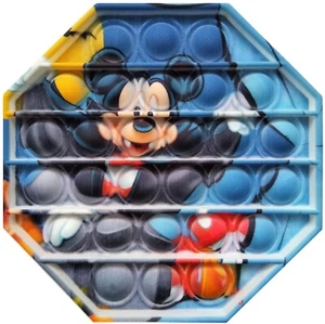 Topolino Giocattolo Fidget per Bambini Bubble Pop Push it Sensoriale Stress Sollievo Stile D - Foto 1 di 1