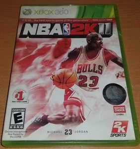 NBA 2K11 (Microsoft Xbox 360, 2010) CIB Authentic MJ Jordan Cover - Bild 1 von 2
