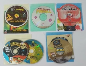 Arcade PC CD Game Lot of 5 DISC ONLY Titles SEE DESCRIPTION FOR TITLES - Picture 1 of 1