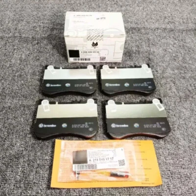 NEW For Maybach Front Brake Pad Set + SENSOR Fit For Mercedes-Benz W222 S550 US Foto 1 de 4