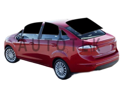 Película de ventana precortada en todos los lados cualquier tono % para Ford Fiesta sedán 2011-2019 Foto 1 de 4