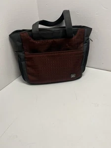 REI Laptop Messenger Bag Gray Rust Tote Cross Body - Picture 1 of 12