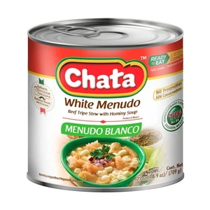 White Menudo, Beef beef belly Stew with Hominy Corn, 25 oz, Pack of 3 - Picture 1 of 4