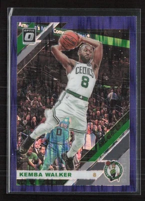 2019-20 Donruss Optic #52 Kemba Walker Purple Shock Boston Celtics (R) - Imagem 1 de 2