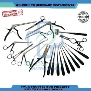 Laminektomie Komplettinstrumente Komplettset Wirbelsäule Orthopädische Instrumente - Bild 1 von 3