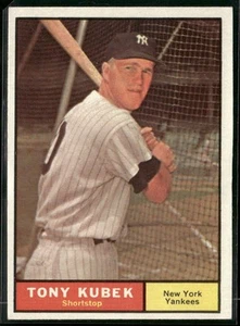 1961 Topps #265 Tony Kubek EX/EX-MT - Foto 1 di 2