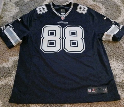 Camiseta deportiva azul y blanca talla XXL Nike ON Field NFL Dallas Cowboys Dez Bryant #88 nueva sin etiquetas Foto 1 de 4