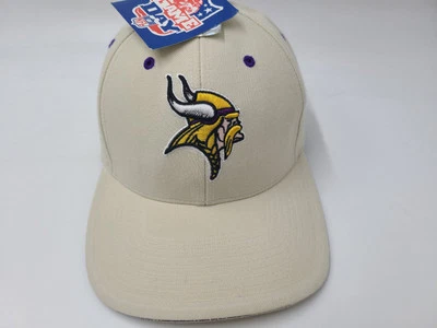 Vintage Minnesota Vikings Twins Enterprise Adjustable Hat Cap Wool Blend Men NFL - Image 1 of 4