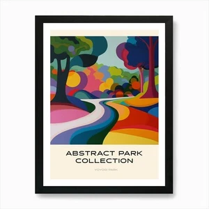 Póster de la colección abstracta del parque Yoy enmarcado arte de pared póster lienzo impresión cuadro - Imagen 1 de 4