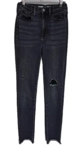 Old Navy 360 Stretch Rockstar Jeggings Jeans Distressed Size 24X26.5 - Picture 1 of 5