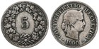 Schweiz - Suisse - Switzerland 5 Rappen 1850-1959 verschiedene Jahrgänge