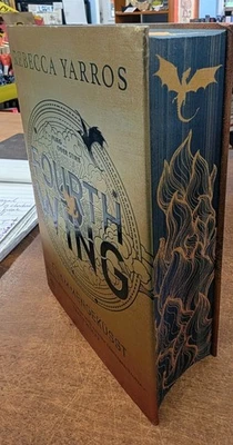 Fourth Wing German Special Edition w/ gorgeous Sprayed Edges Maas FLAMENGEKÜSST - Image 1 of 4