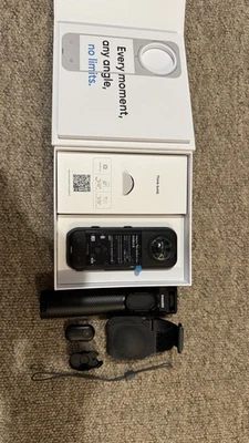 Insta 360 X5 8K Action Camera Standard Bundle & Selfie Stick New Sealed Warranty - Image 1 of 4