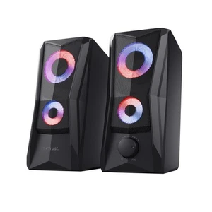 Trust Gaming GXT 606B Javv PC Speakers 2.0 with RGB Lights, 12W (6W RMS), 3.5 mm - Bild 1 von 10