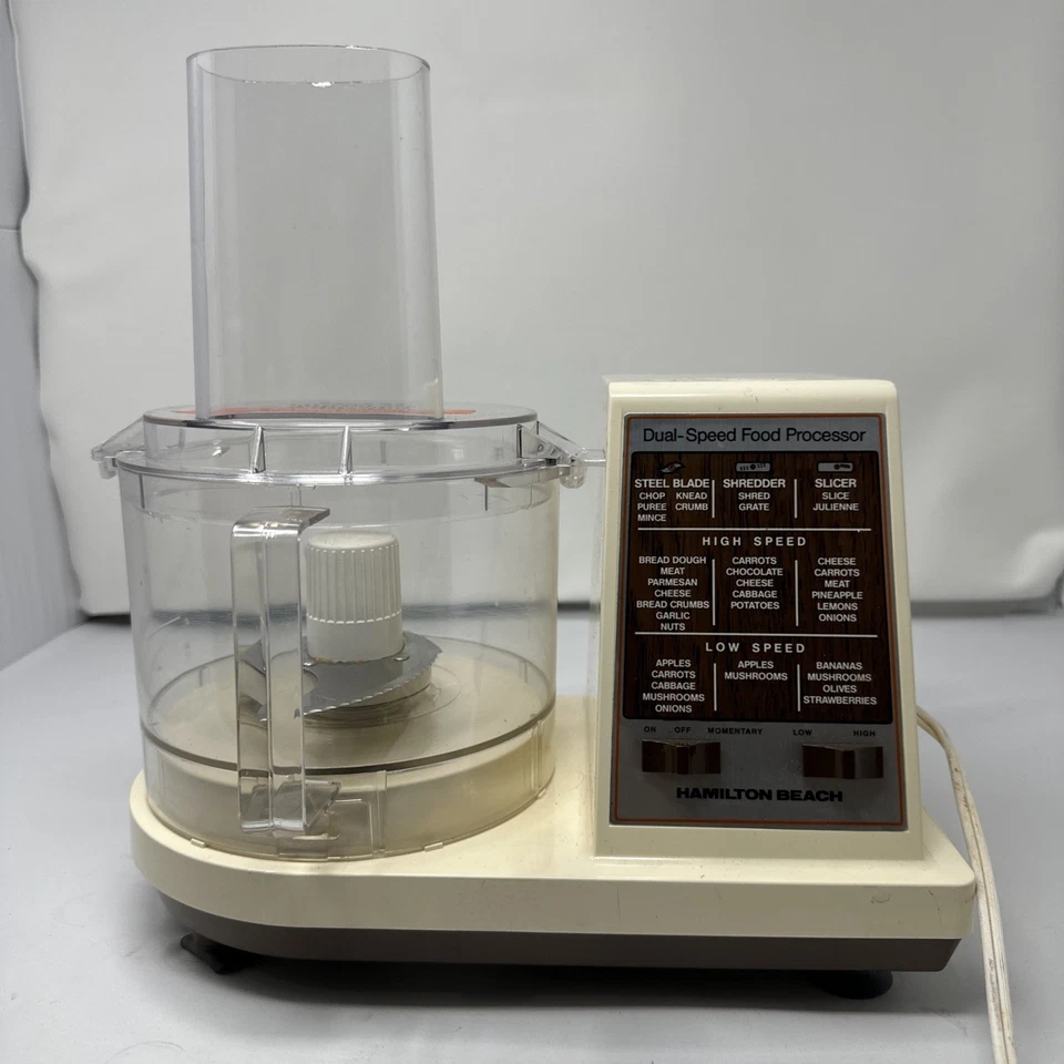 Винтажный двухскоростной кухонный комбайн Hamilton Beach Scovill модель 702-5 рабочий - Изображение 1 из 4