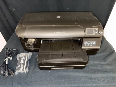 HP Officejet Pro 8100 Color Inkjet Printer NO INK 1.7K Pgs LOW USE Wi-Fi Duplex - Image 1 of 2