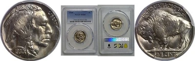 Buffalo Nickel 1930 graduación profesional MS-66 Foto 1 de 3