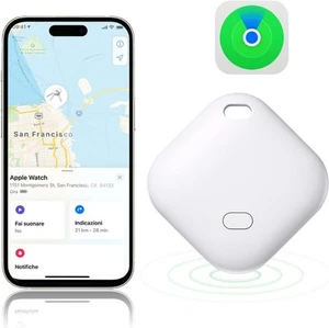 Localizzatore Portachiavi GPS, Tracker Intelligente per Oggetti, Tracciamento Ba - Foto 1 di 6