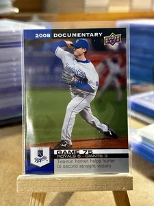 2008 Upper Deck Documentary Gil Meche #2235 Kansas City Royals - Picture 1 of 2