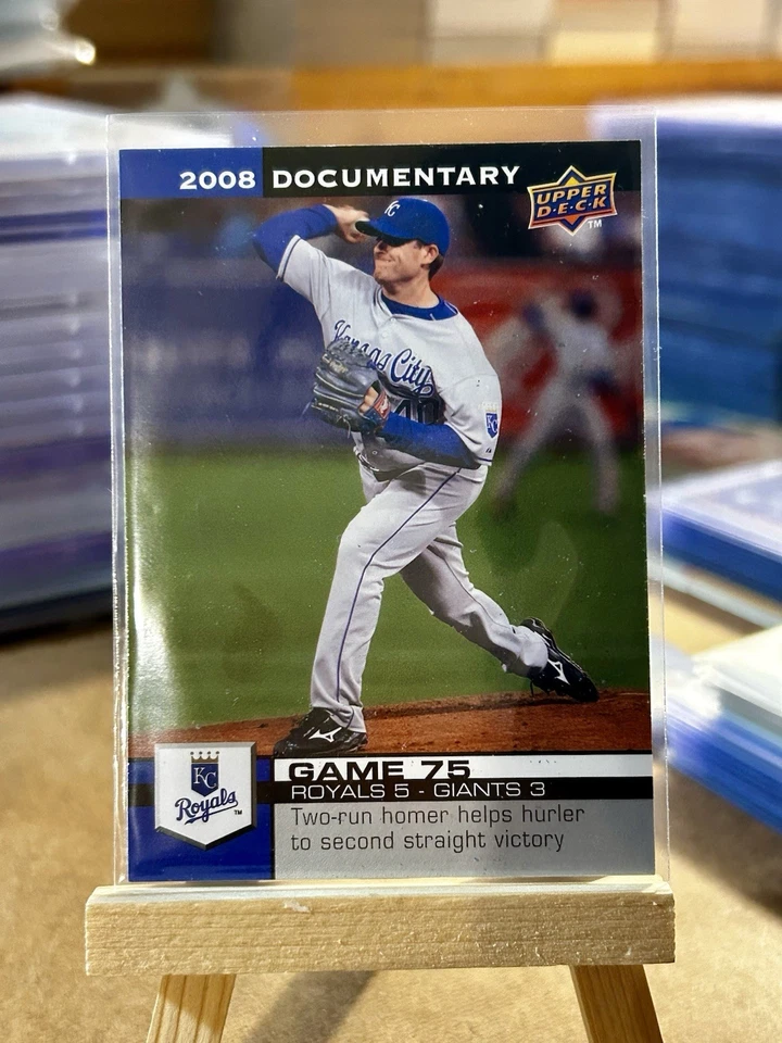 2008 Upper Deck Documentary Gil Meche #2235 Kansas City Royals - Image 1 of 2