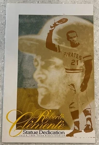 Roberto Clemente Statue Dedication Program July 8, 1994 - Picture 1 of 4