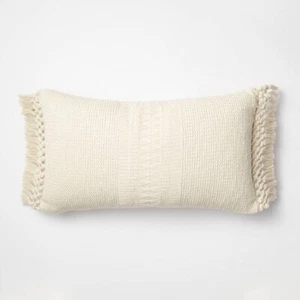 Project 62 Modern Middle Tufted Accent Gold Summer Wheat 18" x 18" Accent Pillow - Picture 1 of 5