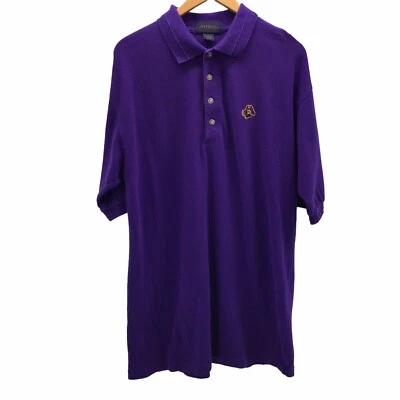 Antigua ECU East Carolina Pirates Polo Shirt Mens Size Large Embroidered Vintage - Image 1 of 4