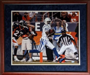 Reggie Wayne Autographed Signed Indianapolis Colts Framed 16x20 Photo (Steiner) - Picture 1 of 4