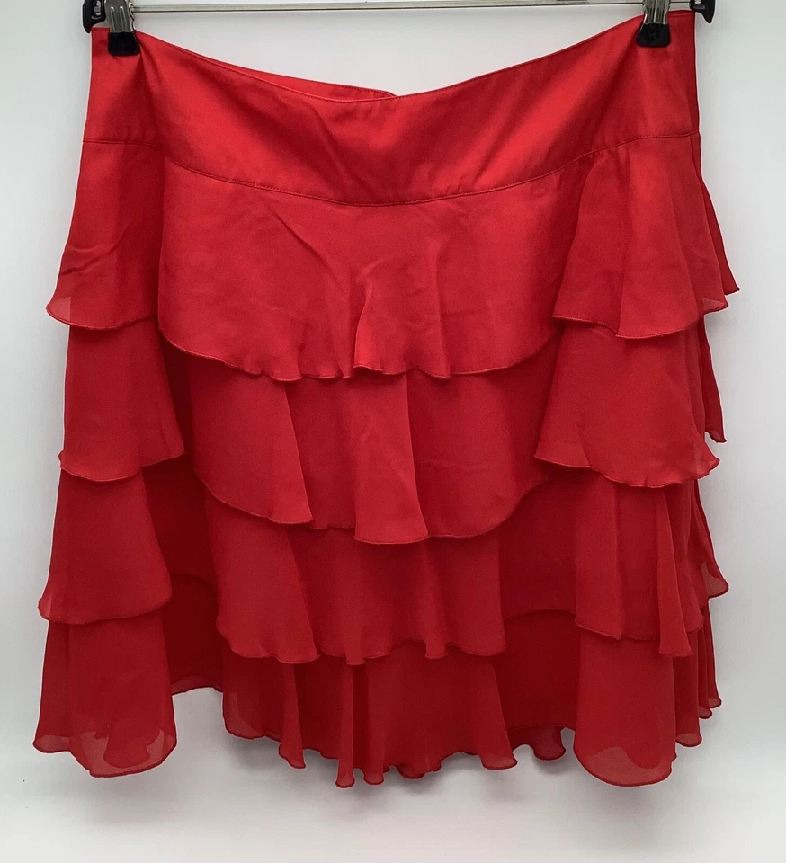 Alba Moda Rock Volantrock Gr. 42 rot  Neu mit Etikett - Bild 1 von 4