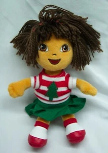 TY Dora la Exploradora NAVIDAD DORA 8" ANIMAL DE PELUCHE Juguete Vacaciones - Imagen 1 de 3