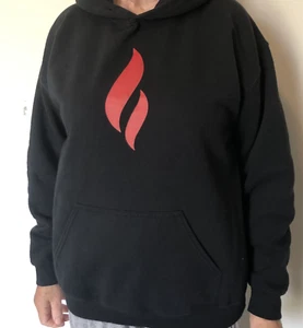 Gildan Pulse Hoodie L/G/G Black - Picture 1 of 4