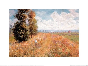 Claude Monet - Paysage Pres de Giverny - 30 x 40cm Fine Art Print - Picture 1 of 1