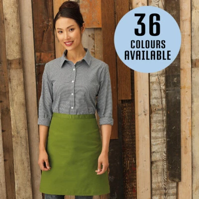PREMIER WORKWEAR Premier Arbeitskleidung mittellange Schürze Kochen Restaurant Servieren Unisex Café Küche