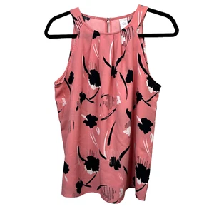 Clothing & Co Shirt Women Size 10 Pink Sleeveless Ladies Adult Blouse Tank Top - Picture 1 of 24