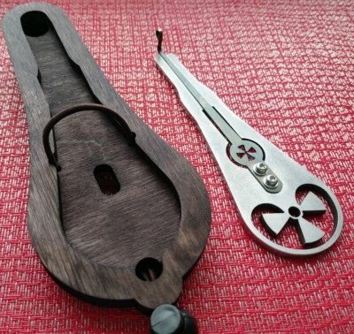 MEGABASS 2 in 1 Jew's harp "X" in a case (jaw/mouth harp trump / Berezenko) - Image 1 of 4