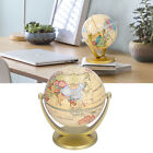 Mini World Map Globe English Edition Desktop Rotating Earth Geography Globe H DO