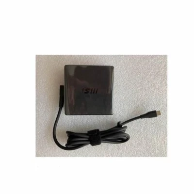 New Original MSI 100W USB-C Adapter for Summit E16Flip A12UCT-028FR A21-100P1A@@ - Image 1 of 4