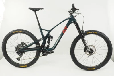 2023 GT Force Carbon Large Enduro Bike XO1 Eagle Zeb Ultimate Green - Image 1 of 4