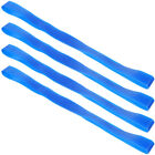 4er Set Silikon-Strandtuchbänder, Himmelblau