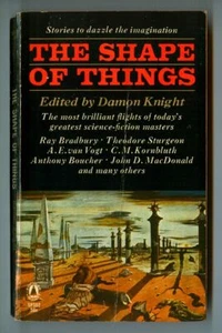 The SHAPE of THINGS! Vintage 1965 Science Fiction PB! Bradbury! Blish! de Camp! - Picture 1 of 2