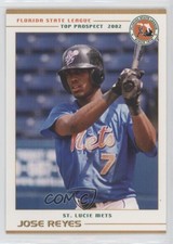 2002 Grandstand Florida State League Top Prospects Jose Reyes