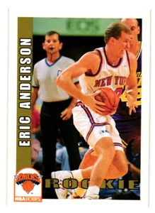 1992-93 Hoops Eric Anderson Rookie New York Knicks #432 - Picture 1 of 2