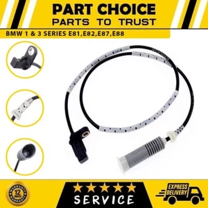 FRONT ABS WHEEL SPEED SENSOR Fits BMW 1 & 3 SERIES E81,E82,E87,E88 34526760424 - Picture 1 of 4