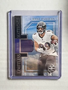 Mark Andrews Limited 2023 # /75 Card Baltimore Ravens Limitless Materials Jersey - Picture 1 of 3
