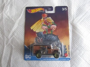 2021 Mattel Hot Wheels DC: Land Rover Defender 110 Hard Top Neu in OVP - Bild 1 von 3
