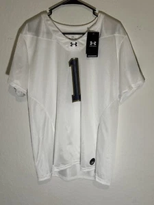 Women’s 2XL Notre Dame Fighting Irish Under Armour Jersey White Brand New NWT - Picture 1 of 7