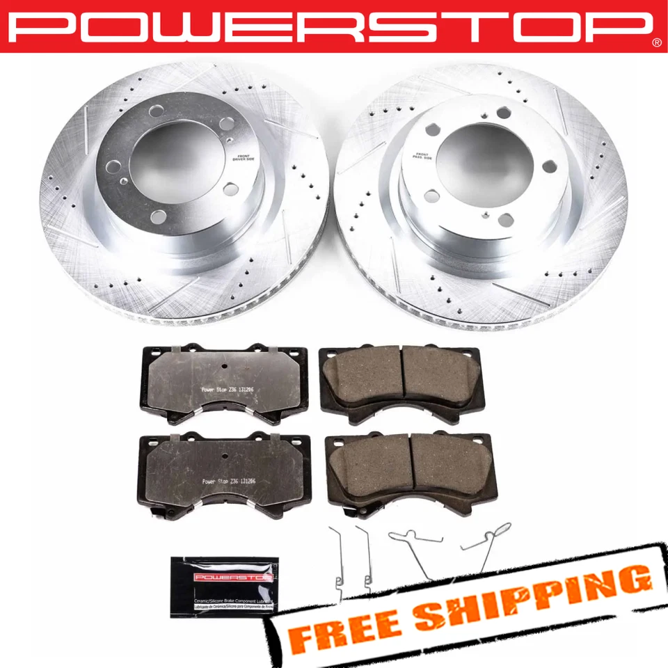 Power Stop 1-Click Extreme Z36 Truck & Tow Brake Kit for 07-20 Toyota Tundra Foto 1 de 2