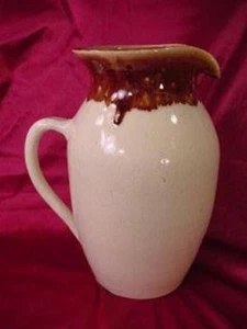 Jarra de cerámica artística Old Fort de Carolina del Norte de colección de John Garrou NC Pottery - Imagen 1 de 5