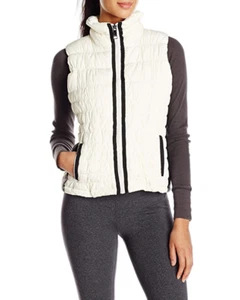Marc New York Performance Gilet Donna con Zip Dritta, Medium, Avorio - NUOVO - Foto 1 di 2